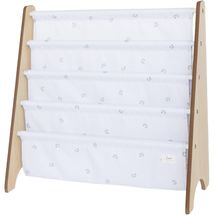 Estantería en tela reciclada Marfil arándano EFK-107-016-014 3 Sprouts 1