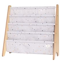 Estantería en tela reciclada Terrazzo gris claro EFK-107-016-013 3 Sprouts 1