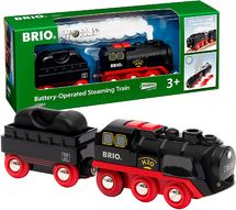 Locomotora de vapor a batería BR33884 Brio 1