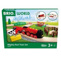 Set de tren campestre con locomotora roja BR36029 Brio 1
