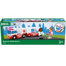 Camión Ambulancia - Luz y Sonido BR-36035 Brio 1