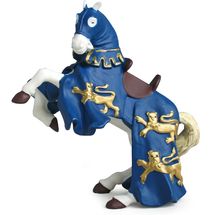 Figura del caballo del rey Ricardo Azul PA-39339 Papo 1