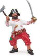 Figura pirata con hacha PA39421-2997 Papo 1