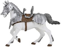 Figura de caballo blindado PA-39799 Papo 1