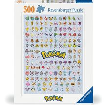 Puzzle Pokédex Pokémon 500 pzs RAV12000511 Ravensburger 1