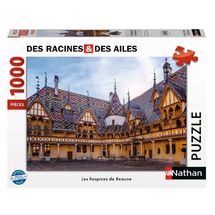 Puzzle Los hospicios de Beaune 1000 piezas N12001536 Nathan 1