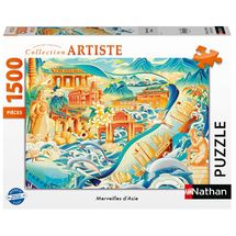 Puzzle Maravillas de Asia 1500 piezas N12001618 Nathan 1