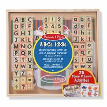 Almohadillas de tinta ABC 123 MD40118 Melissa & Doug 1