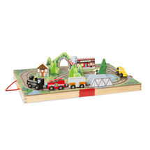 Ferrocarril para llevar a cualquier parte MD40140 Melissa & Doug 1
