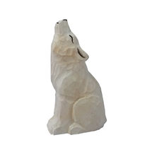 Figura Lobo ártico en madera WU-40480 Wudimals 1