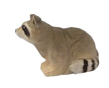 Figura Mapache en madera WU-40481 Wudimals 1