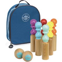 Juego de bolos Retro de madera V4063B Vilac 1