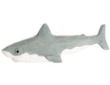 Figura tiburón en madera WU-40805 Wudimals 1