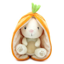 Flipetz Peluche Conejito Zanahoria DE-80100 Les Déglingos 1