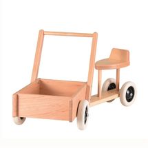 Correpasillos con remolque de madera EG510317 Egmont Toys 1
