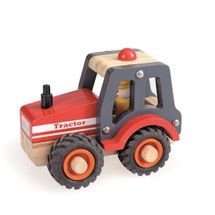Tractor de madera roja EG511040 Egmont Toys 1