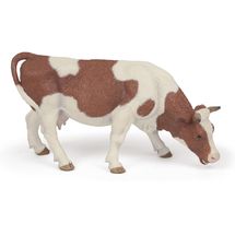 Figurilla de vaca Simmental pastando PA-51147 Papo 1