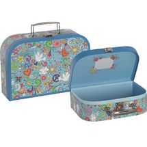 Juego de 2 maletas Peace and Love GK51444 Goki 1