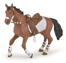 Figura de caballo jinete de moda de invierno PA51553 Papo 1