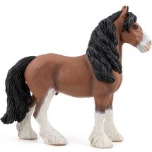 Figura de caballo de Clydesdale PA-51571 Papo 1