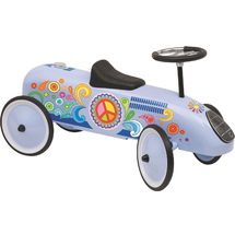 Coche correpasillos de metal Peace and Love GK53770 Goki 1