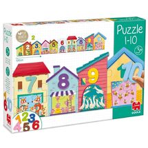 Puzzle de números del 1 al 10 GO55260 Goula 1