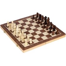 Juego de ajedrez y damas magnético GK56314 Goki 1