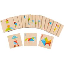 Tangram, mundo de colores GK56316 Goki 1