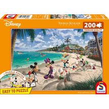 Puzzle Mickey y Minnie en Florida 200 pzs S-56559 Schmidt Spiele 1