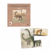 Puzzle con cubos Dinosaurios EG570041 Egmont Toys 1