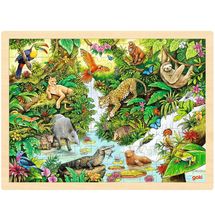 Puzzle en la selva GK57329 Goki 1