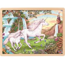 Puzzle unicornio GK57366 Goki 1