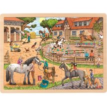 Puzzle La hípica GK57367 Goki 1