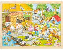 Puzzle de la minigranja GK57685 Goki 1