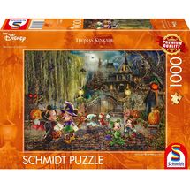 Puzzle Mickey y Minnie en Halloween 1000 pzs S-58033 Schmidt Spiele 1