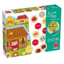 Memo y Loto 3 Cerditos GO59455 Goula 1