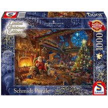 Puzzle Papá Noel y sus duendes 1000 pzs S-59494 Schmidt Spiele 1