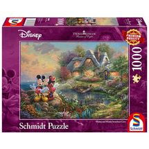 Puzzle Mickey y Minnie los novios 1000 piezas S-59639 Schmidt Spiele 1