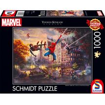 Puzzle Marvel Spider-Man y sus amigos 1000 piezas S-59957 Schmidt Spiele 1