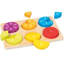 Fracciones para jugar y aprender GK59960 Goki 1