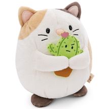 Peluche Gato Angy 27cm con cactus NI-61407 Nici 1