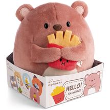 Peluche Nomo Osito 16 cm con patatas fritas NI-61148 Nici 1