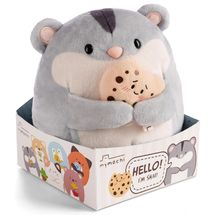 Peluche Hamster Shai 16 cm con galleta NI-61150 Nici 1