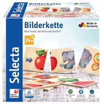 Juego de correspondencias imágenes de madera SE62006 Selecta 1