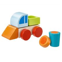 Vehículo de madera, con velcro 6 piezas SE62065 Selecta 1