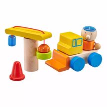 Vehículo de construcción, con velcro 8 piezas SE62075 Selecta 1