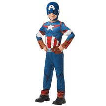 Disfraz infantil Captain America, 5-6 años R640832-T56 Rubies 1