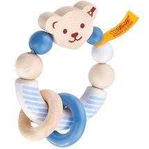 Sonajero de madera oso Steiff azul SE64301 Selecta 1