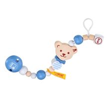 Cadenita porta chupete oso Steiff azul SE64303 Selecta 1