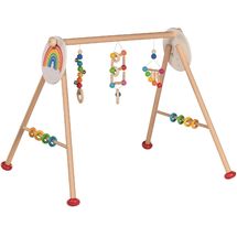 Gimnasio para bebés arcoíris GK65351 Goki 1